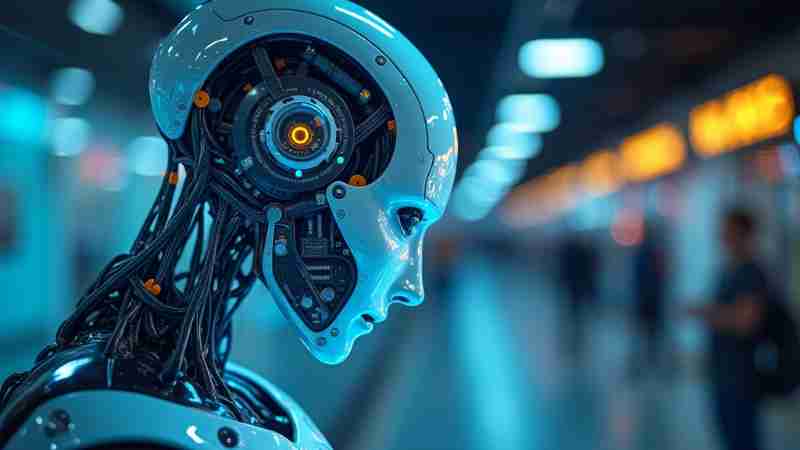 2025: The Year Agentic AI Transforms Industries, Concept art for illustrative purpose, tags: die - Monok